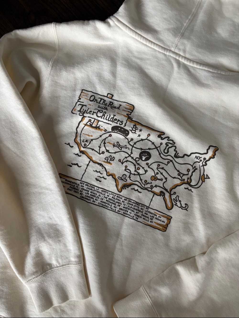 Tyler Childers tour hoodie On the Road with Tyler Childers - Picture 4 of 5